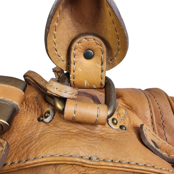 Authentic CHLOE lock and key Paddington leather shoulder bag - Picture 7 of 13